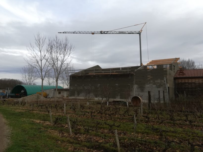 Le nouveau cuvage du Domaine JP RIVIERE Le nouveau cuvage du Domaine JP RIVIERE