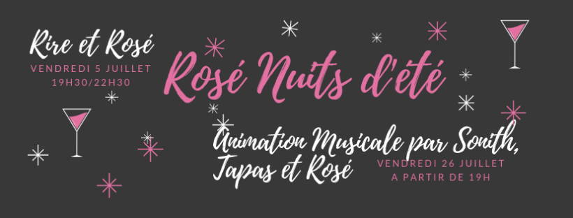 Rosé nuits d’été 2019 au Domaine JP RIVIERE Rosé nuits d’été 2019 au Domaine JP RIVIERE