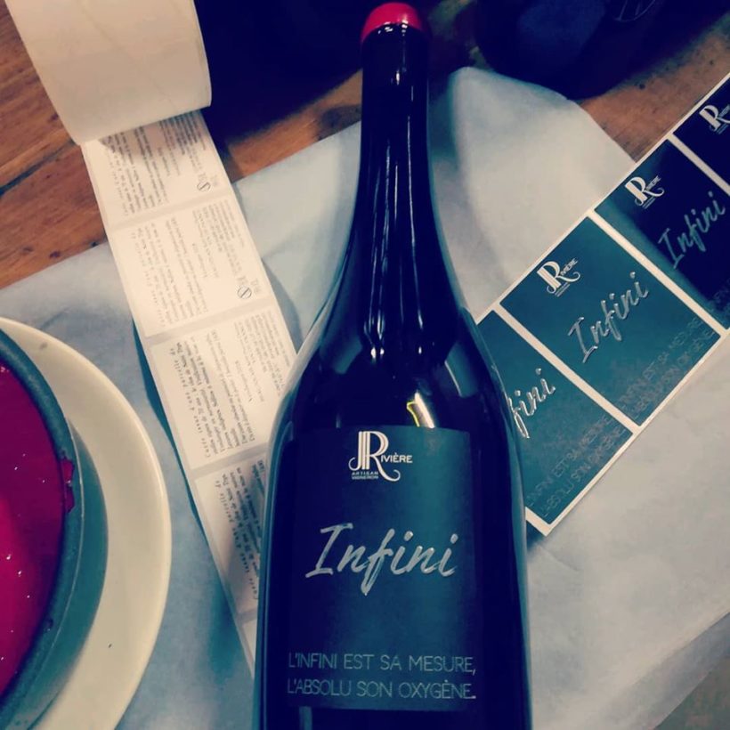 Cuvée Nature au domaine JP RIVIERE Cuvée Nature au domaine JP RIVIERE