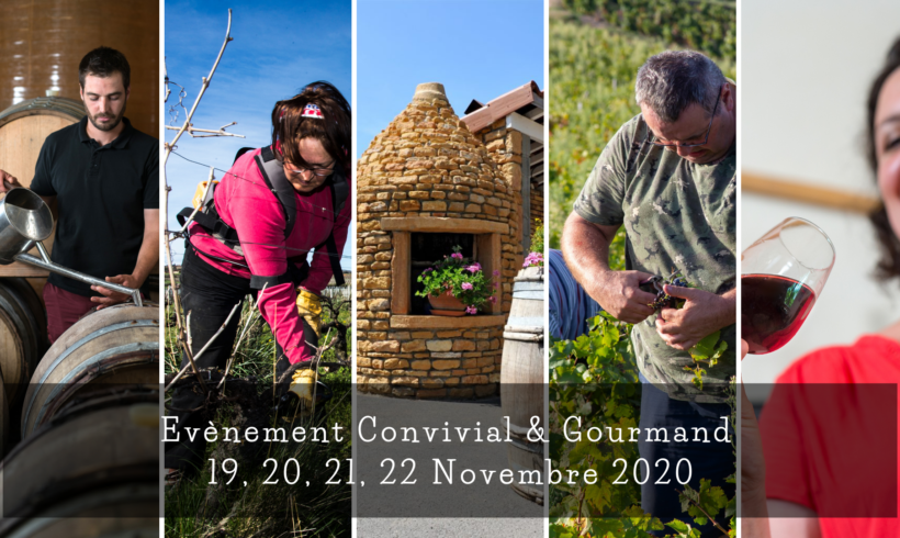 Evènement Convivial & Gourmand 19, 20, 21 et 22 Novembre 2020 en MODE DRIVE