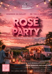 affiche rosé party 2026